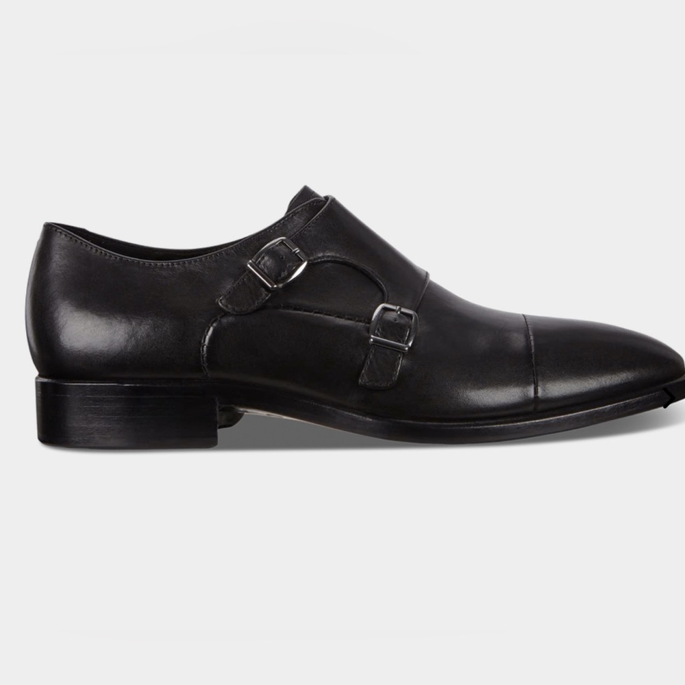ECCO Vitrus Mondial Double Monk Strap Shoes Size 12